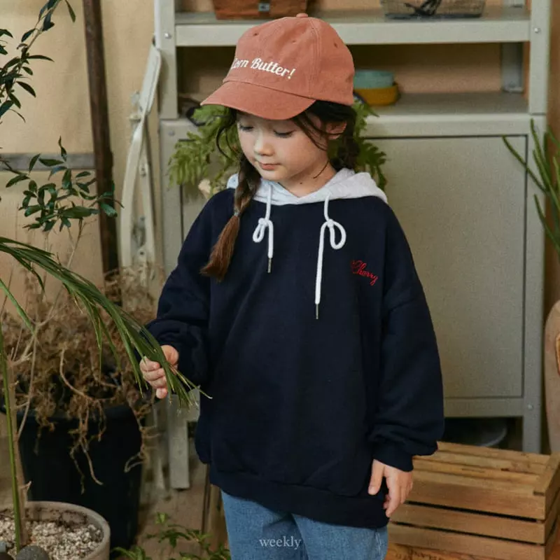 Weekly - Korean Children Fashion - #designkidswear - Cherry Hoody - 8