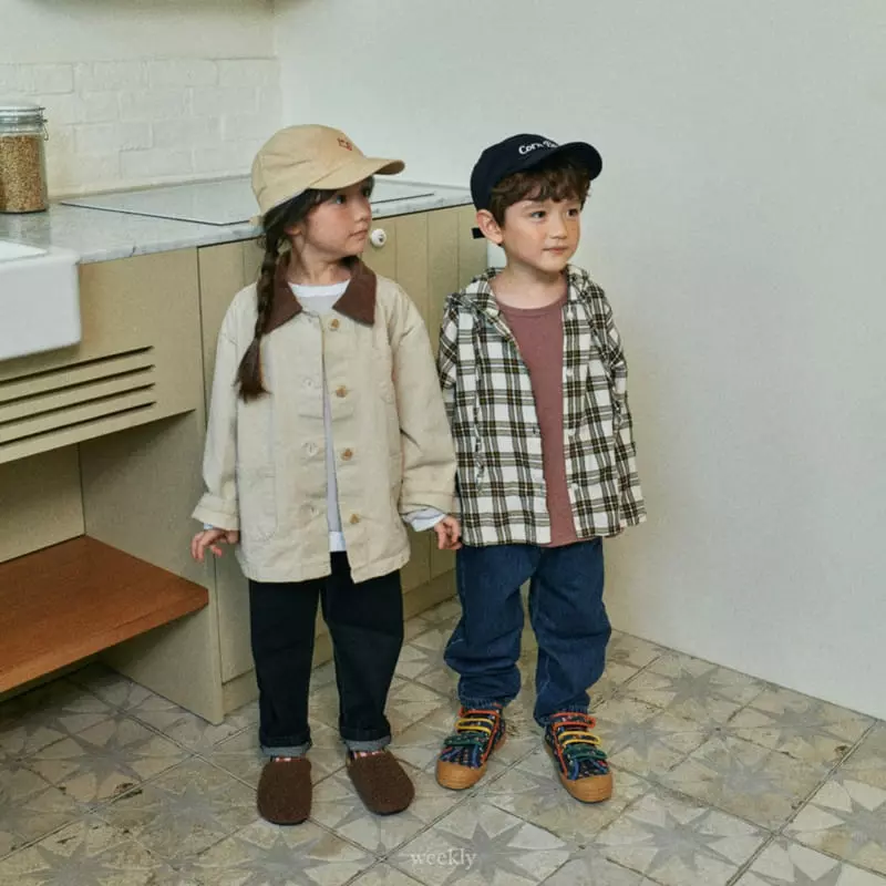 Weekly - Korean Children Fashion - #discoveringself - Wee Collar Jacket - 11