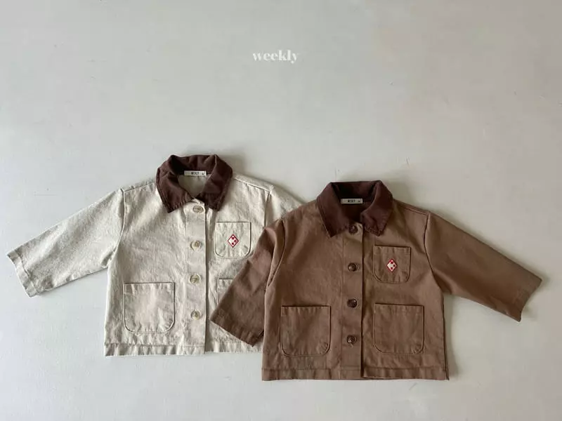 Weekly - Korean Children Fashion - #kidzfashiontrend - Wee Collar Jacket
