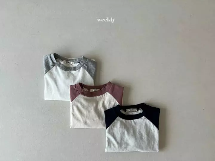 Weekly - Korean Children Fashion - #littlefashionista - Malang Raglan Tee
