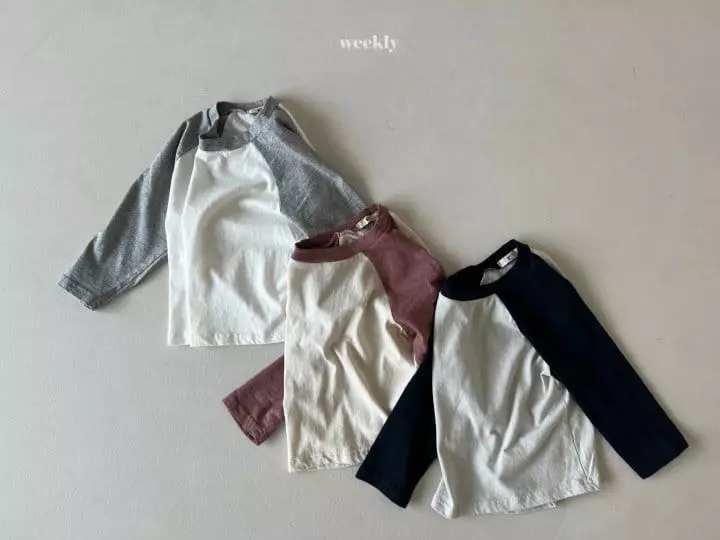 Weekly - Korean Children Fashion - #magicofchildhood - Malang Raglan Tee - 2