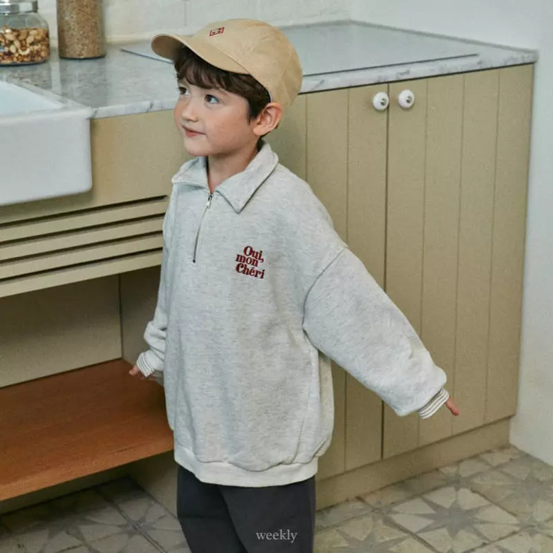 Weekly - Korean Children Fashion - #minifashionista - Mon Cherry Sweatshirt - 4