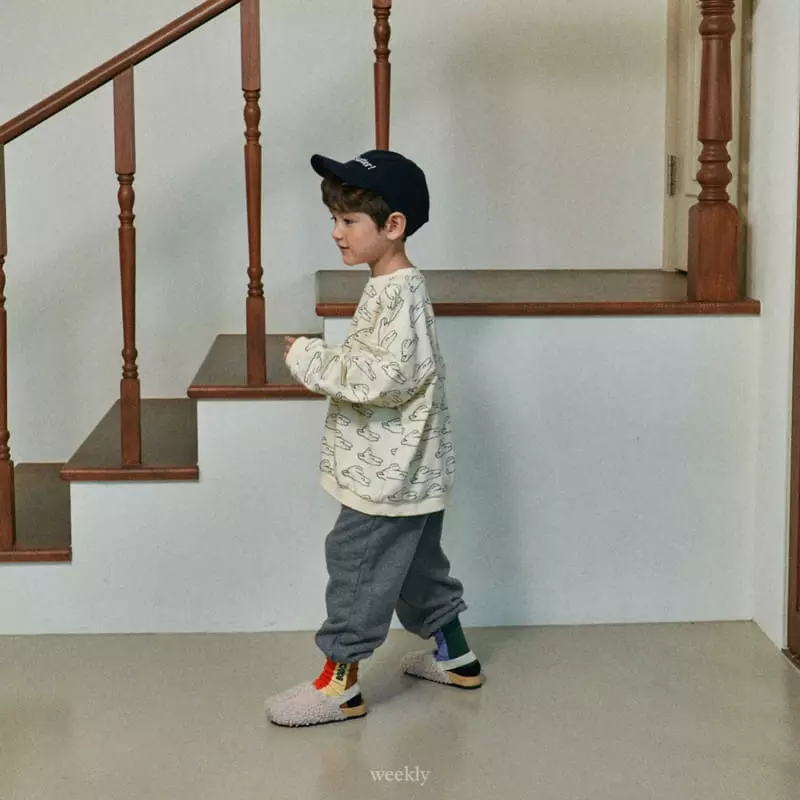 Weekly - Korean Children Fashion - #prettylittlegirls - Sketch Sweatshirt - 7