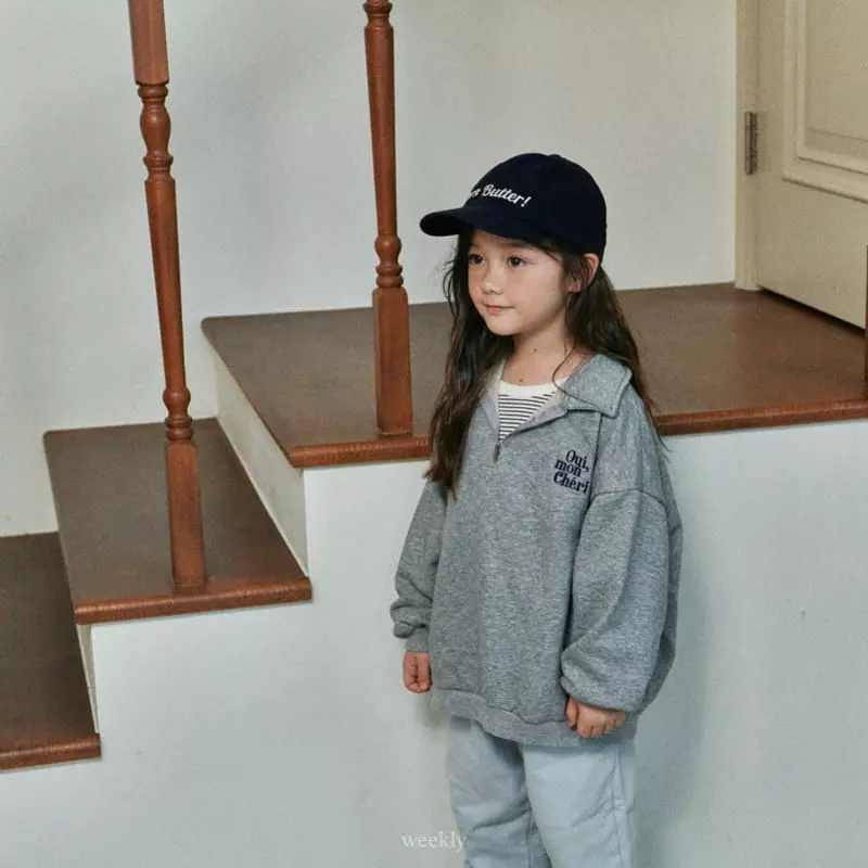 Weekly - Korean Children Fashion - #stylishchildhood - Mon Cherry Sweatshirt - 7