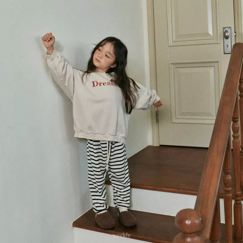 Weekly - Korean Children Fashion - #prettylittlegirls - Terry Pants - 4