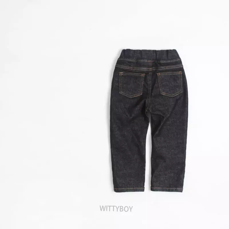 Witty Boy - Korean Children Fashion - #childofig - Selvedge Jeans - 3