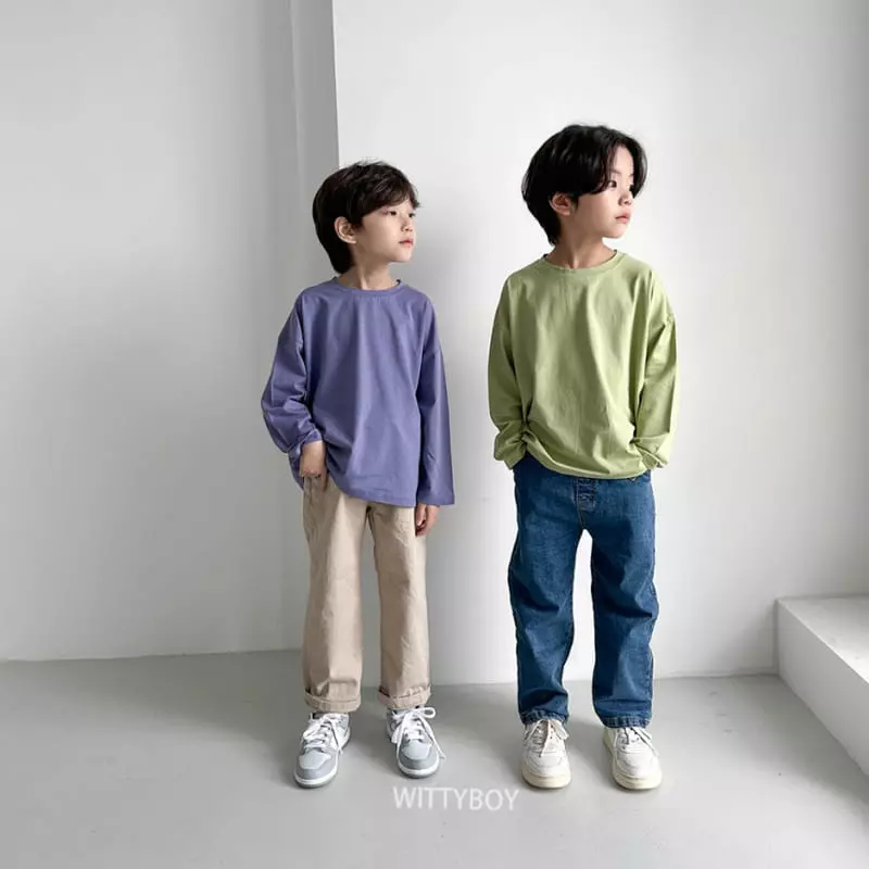 Witty Boy - Korean Children Fashion - #childofig - Roy Span Tee - 5