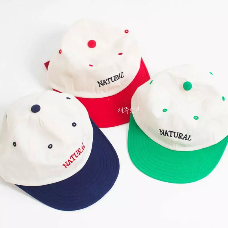 Witty Boy - Korean Children Fashion - #childrensboutique - Natural Cap
