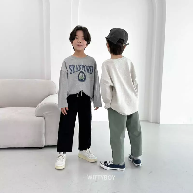 Witty Boy - Korean Children Fashion - #designkidswear - Standford Tee - 8