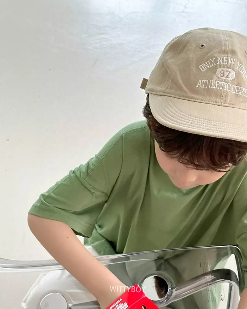 Witty Boy - Korean Children Fashion - #designkidswear - Lettering Cap - 6