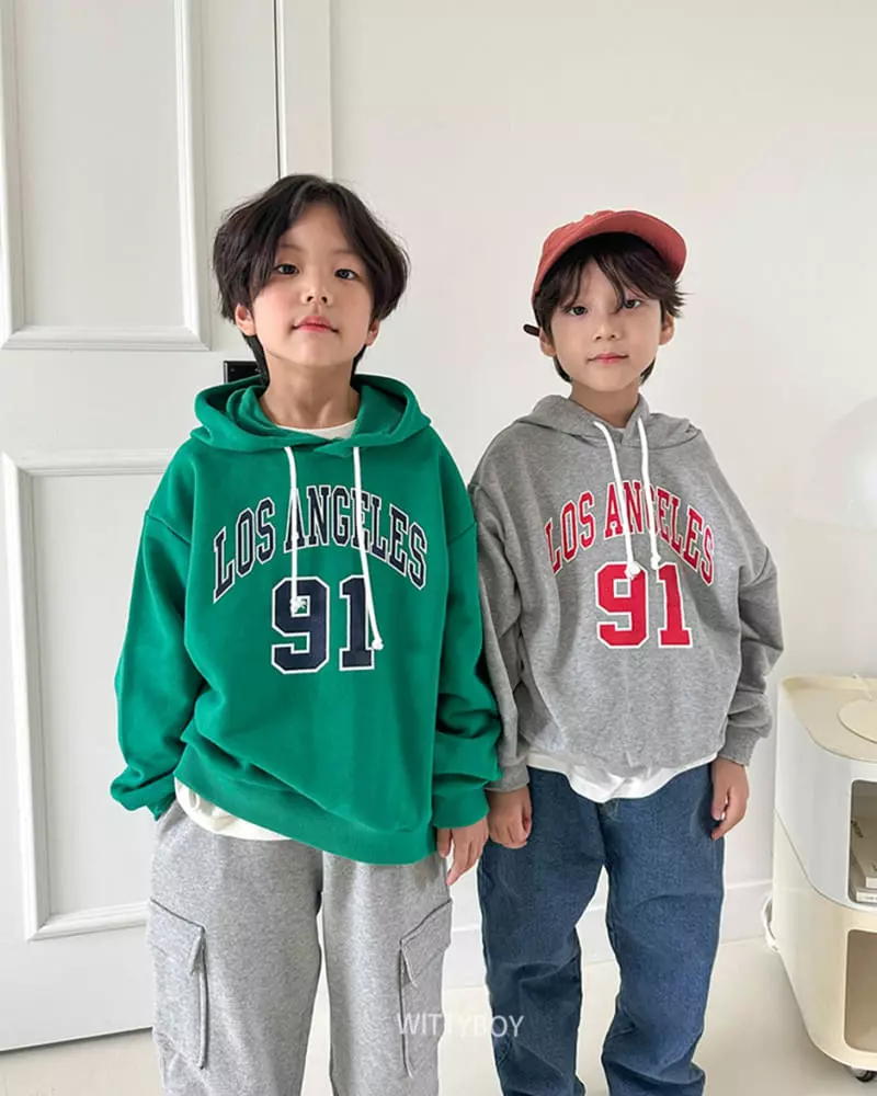 Witty Boy - Korean Children Fashion - #designkidswear - La Hoody Tee