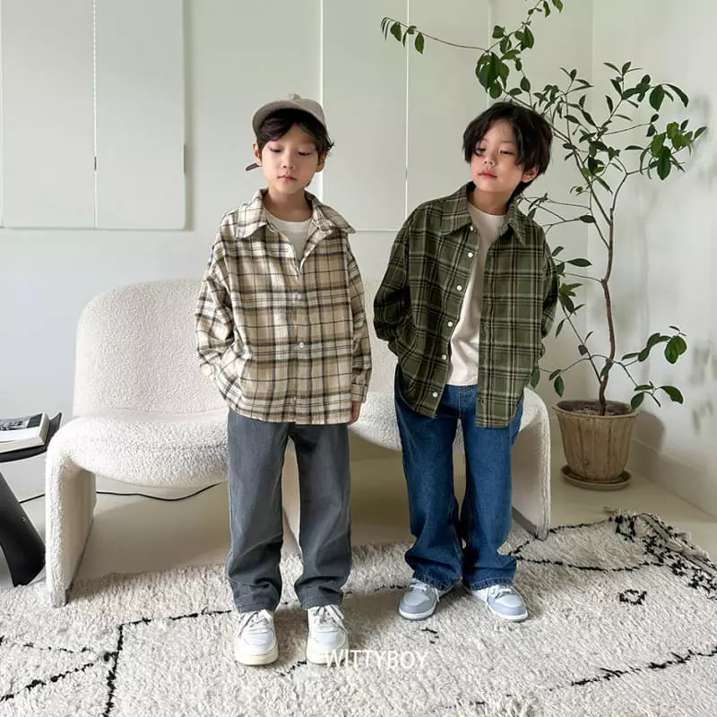Witty Boy - Korean Children Fashion - #fashionkids - Signiture Tee - 11