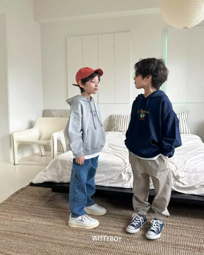 Witty Boy - Korean Children Fashion - #fashionkids - Bridge Hoody - 5