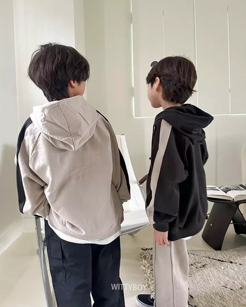 Witty Boy - Korean Children Fashion - #kidsshorts - Woodie Tee - 6