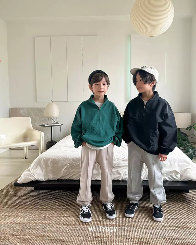Witty Boy - Korean Children Fashion - #kidsshorts - Mono Anorak