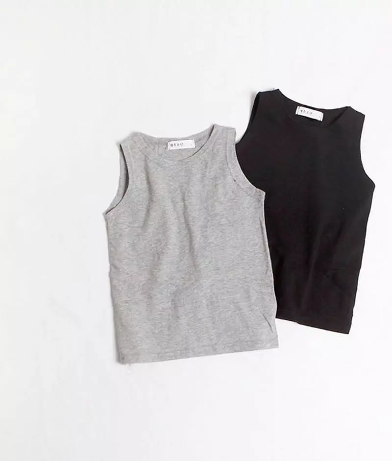 Witty Boy - Korean Children Fashion - #littlefashionista - Inner Sleeveless - 3
