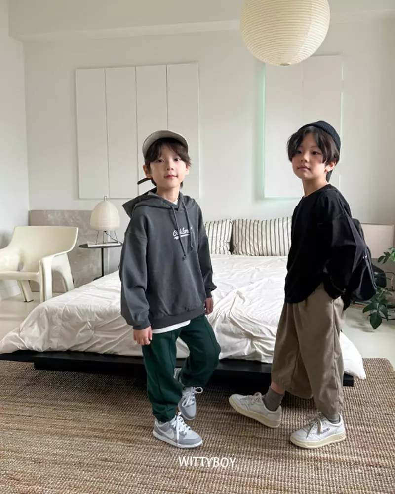 Witty Boy - Korean Children Fashion - #littlefashionista - Oakland Hoody - 6