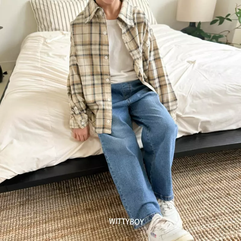 Witty Boy - Korean Children Fashion - #minifashionista - Oh May Jeans - 9