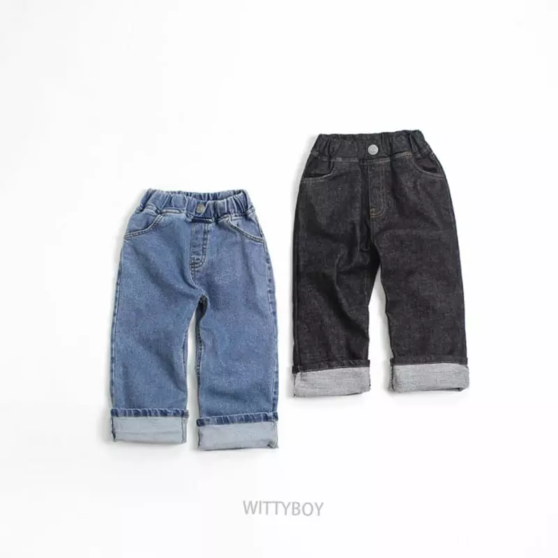Witty Boy - Korean Children Fashion - #minifashionista - Hip Jeans - 11