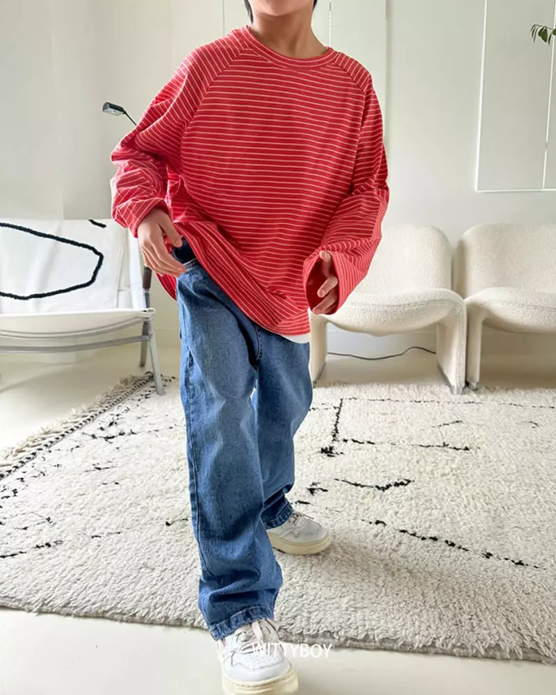 Witty Boy - Korean Children Fashion - #todddlerfashion - Tori ST Tee - 5
