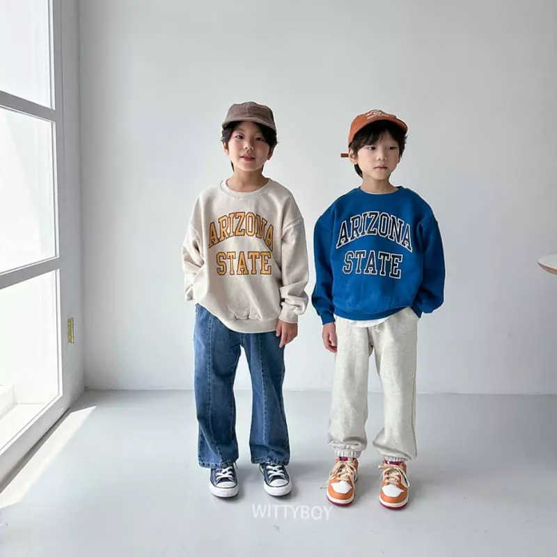 Witty Boy - Korean Children Fashion - #todddlerfashion - Arijona Sweatshirt - 7