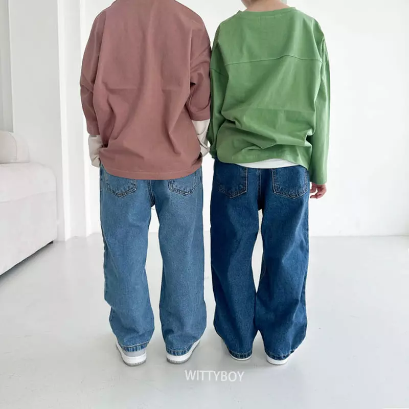 Witty Boy - Korean Children Fashion - #prettylittlegirls - Signiture Tee - 4