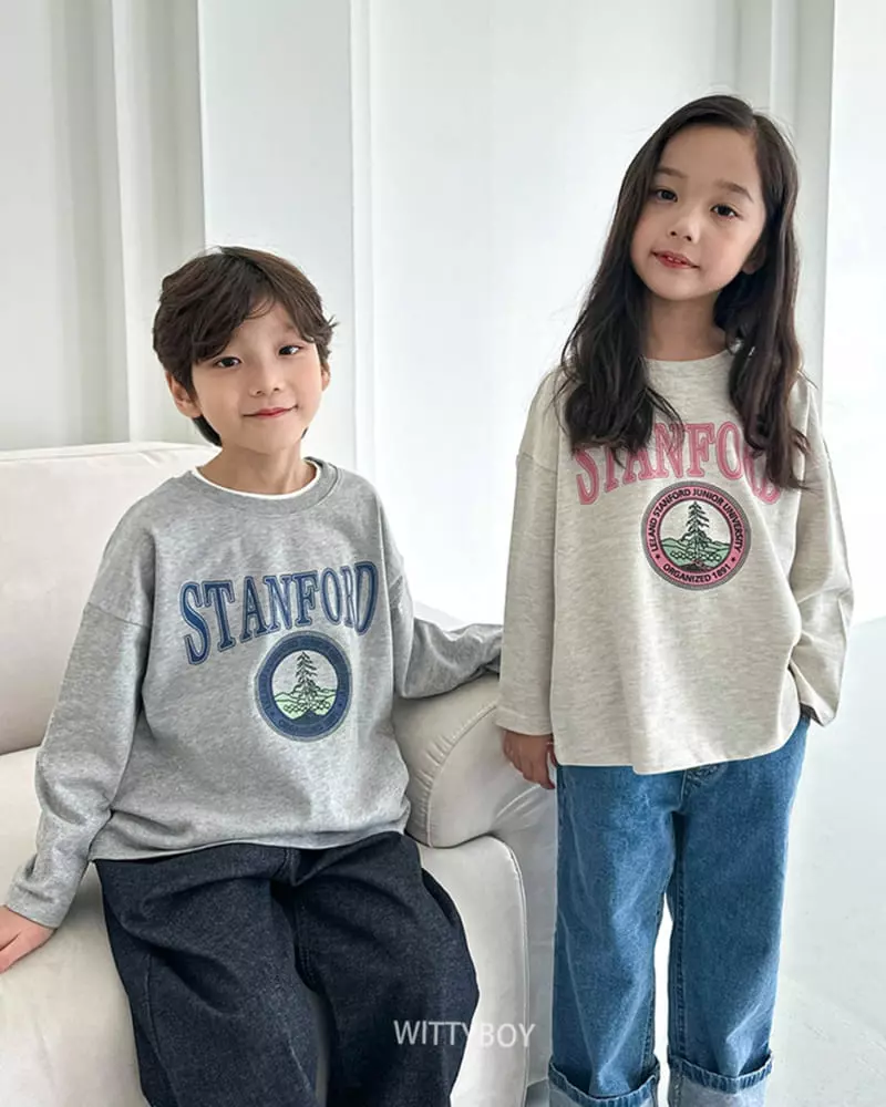 Witty Boy - Korean Children Fashion - #todddlerfashion - Standford Tee - 3