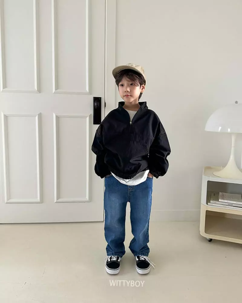 Witty Boy - Korean Children Fashion - #toddlerclothing - Oh May Jeans - 12