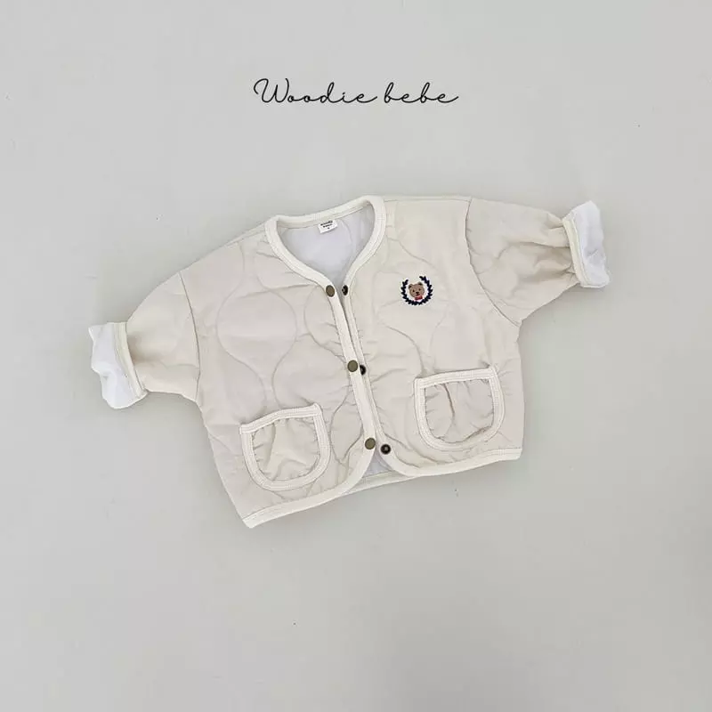 Woodie - Korean Baby Fashion - #babyfashion - Tie Bear Jumper