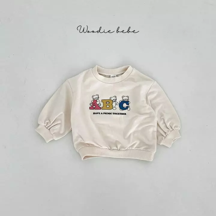 Woodie - Korean Baby Fashion - #babyfever - Alpabet Tee