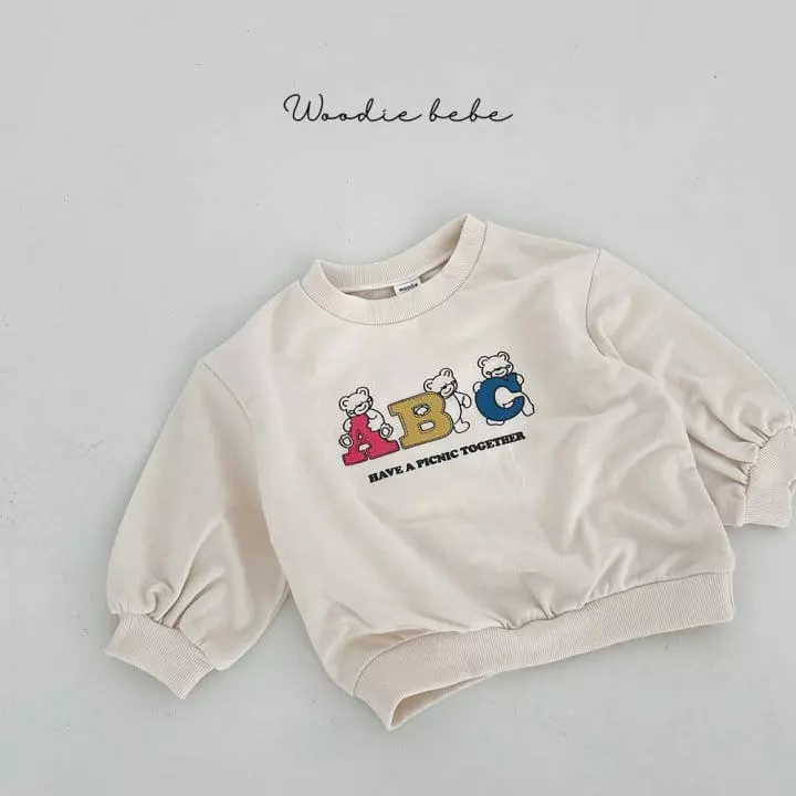 Woodie - Korean Baby Fashion - #babygirlfashion - Alpabet Tee - 2