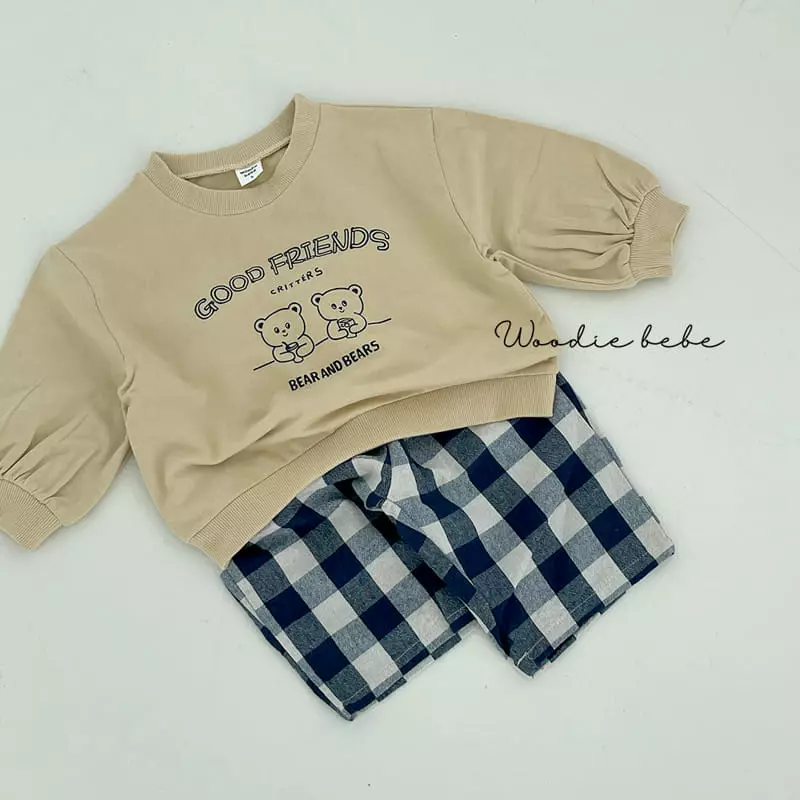 Woodie - Korean Baby Fashion - #babylifestyle - Friends Top Bottom Set - 5