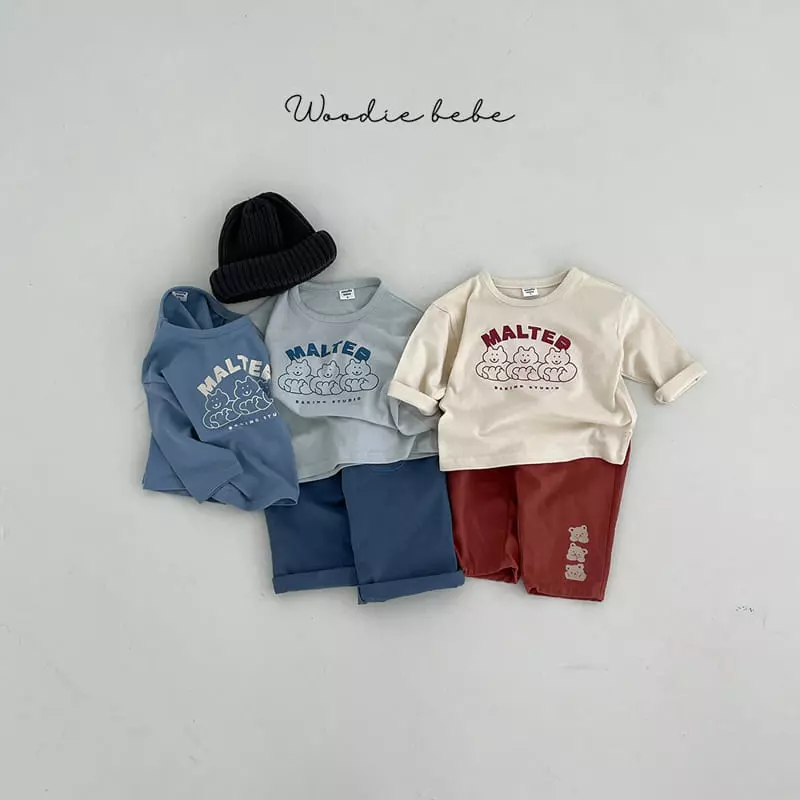 Woodie - Korean Baby Fashion - #babyoninstagram - Bead Tee - 6
