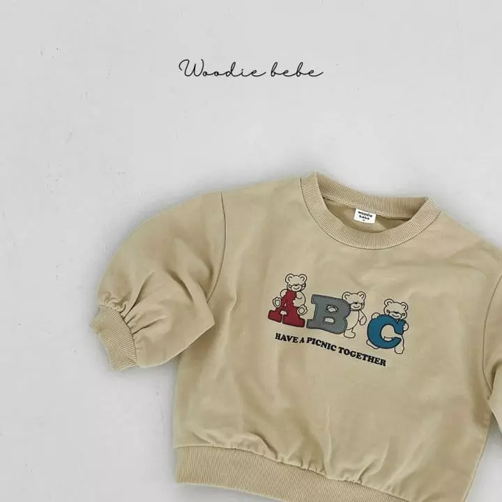 Woodie - Korean Baby Fashion - #babylifestyle - Alpabet Tee - 4