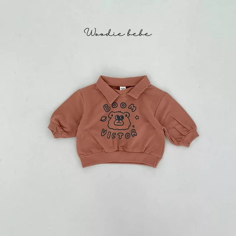 Woodie - Korean Baby Fashion - #babyoninstagram - Victor Tee - 2