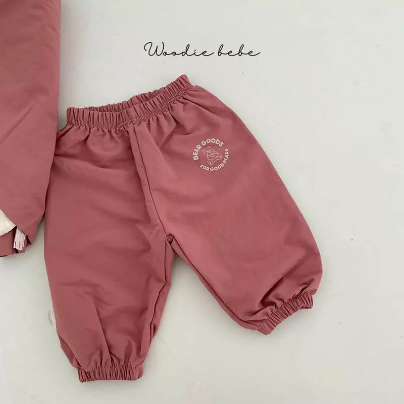 Woodie - Korean Baby Fashion - #babyootd - Wind Top Bottom Set - 5