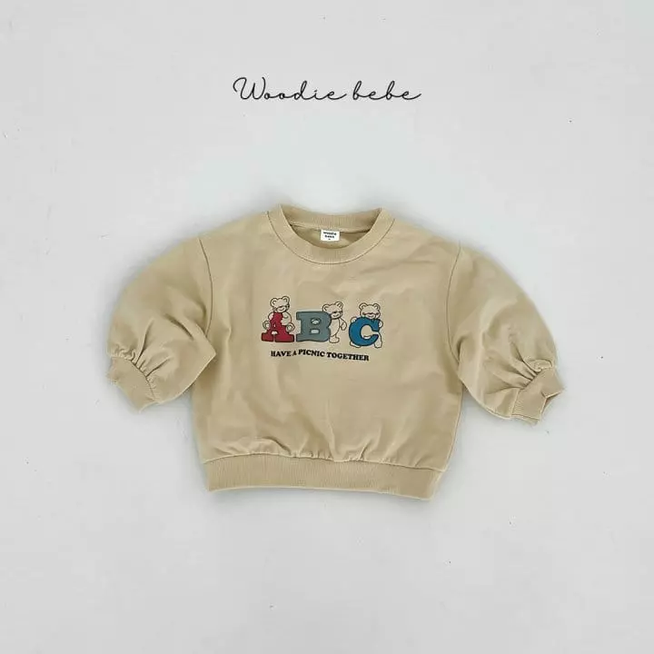 Woodie - Korean Baby Fashion - #babyootd - Alpabet Tee - 3