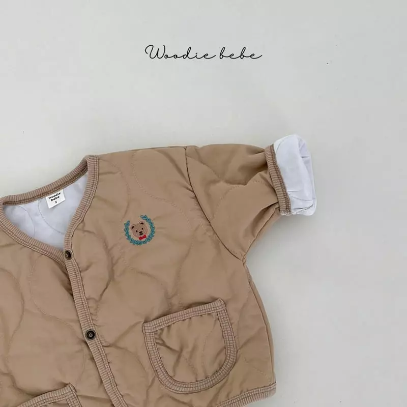 Woodie - Korean Baby Fashion - #babyootd - Tie Bear Jumper - 6