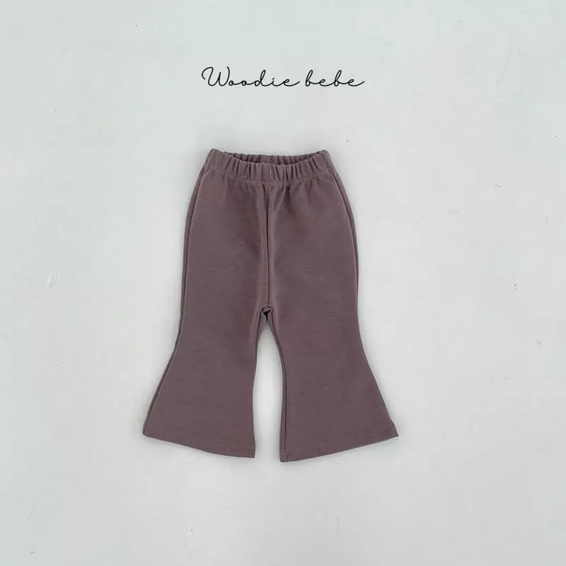 Woodie - Korean Baby Fashion - #babyootd - Bootscut Pants - 2