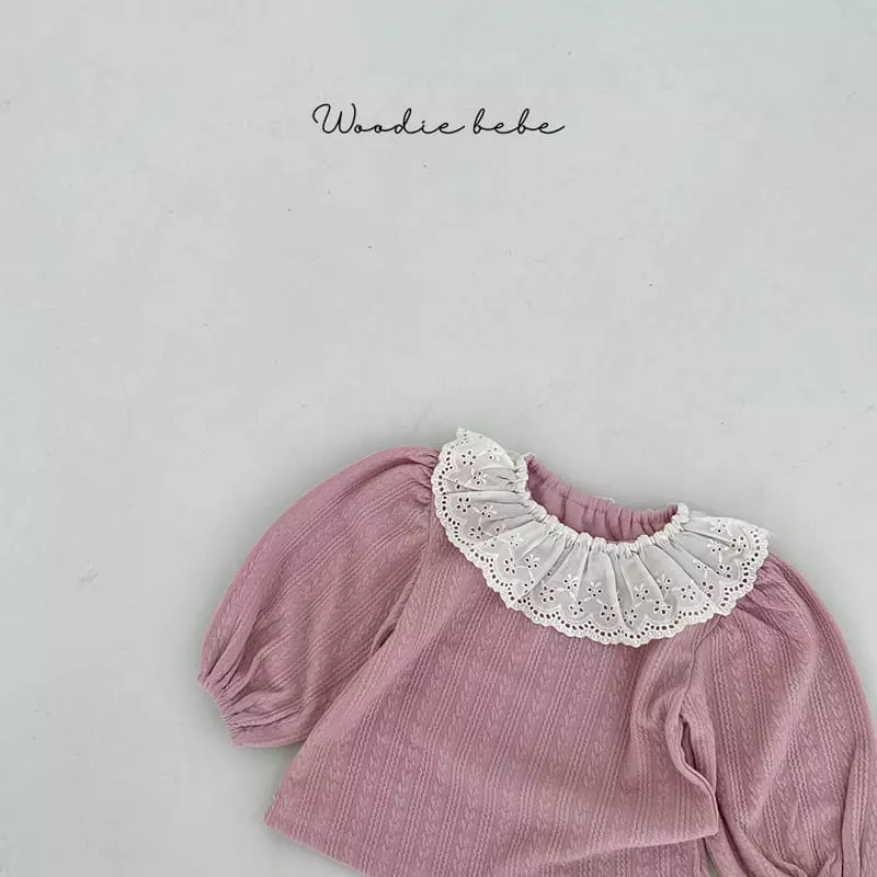Woodie - Korean Baby Fashion - #babyoutfit - Lemi Blouse - 2