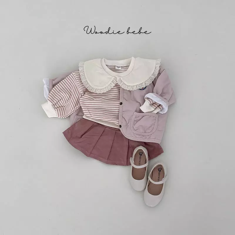Woodie - Korean Baby Fashion - #onlinebabyshop - Tie Bear Jumper - 11