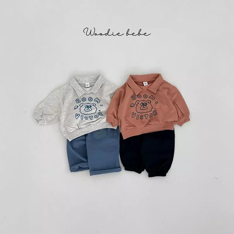 Woodie - Korean Baby Fashion - #onlinebabyshop - Victor Tee - 8