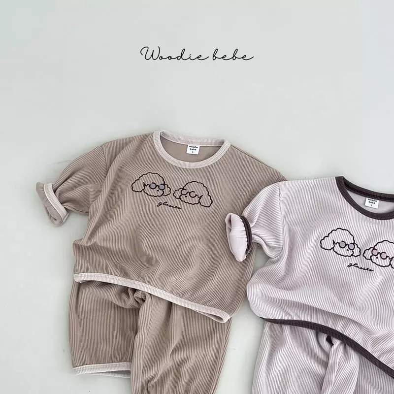 Woodie - Korean Baby Fashion - #smilingbaby - Sun Glasses Top Bottom Set
