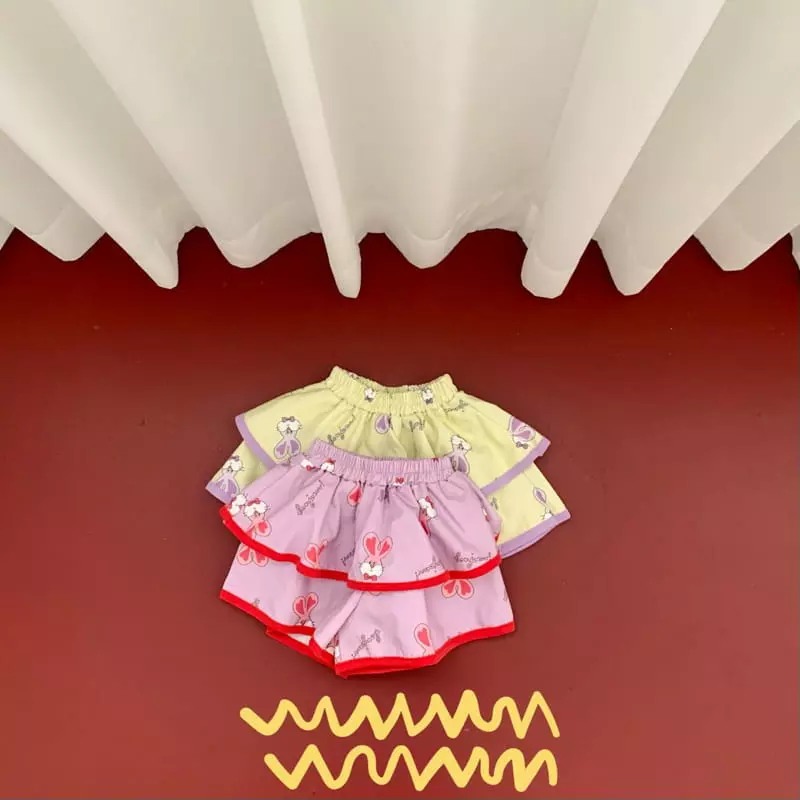 Yellow Factory - Korean Children Fashion - #childofig - Heart Rabbit Pants - 5