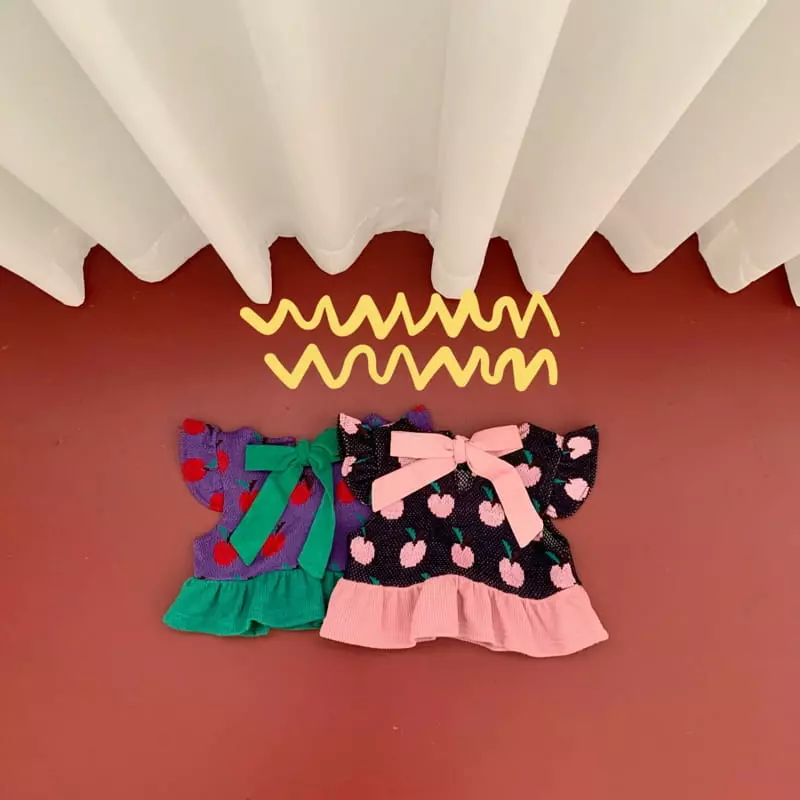 Yellow Factory - Korean Children Fashion - #childofig - Zam Top Bottom Set - 3
