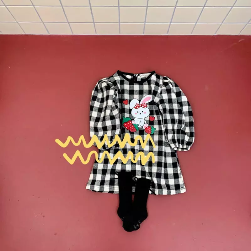Yellow Factory - Korean Children Fashion - #childofig - Friends One-piece - 7