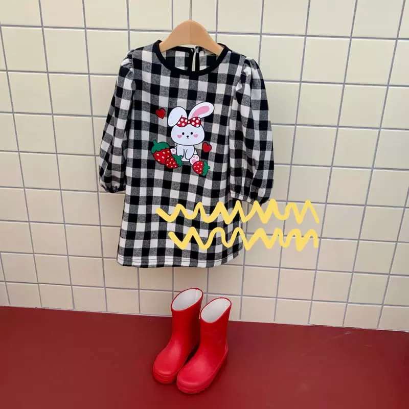 Yellow Factory - Korean Children Fashion - #childrensboutique - Friends One-piece - 8