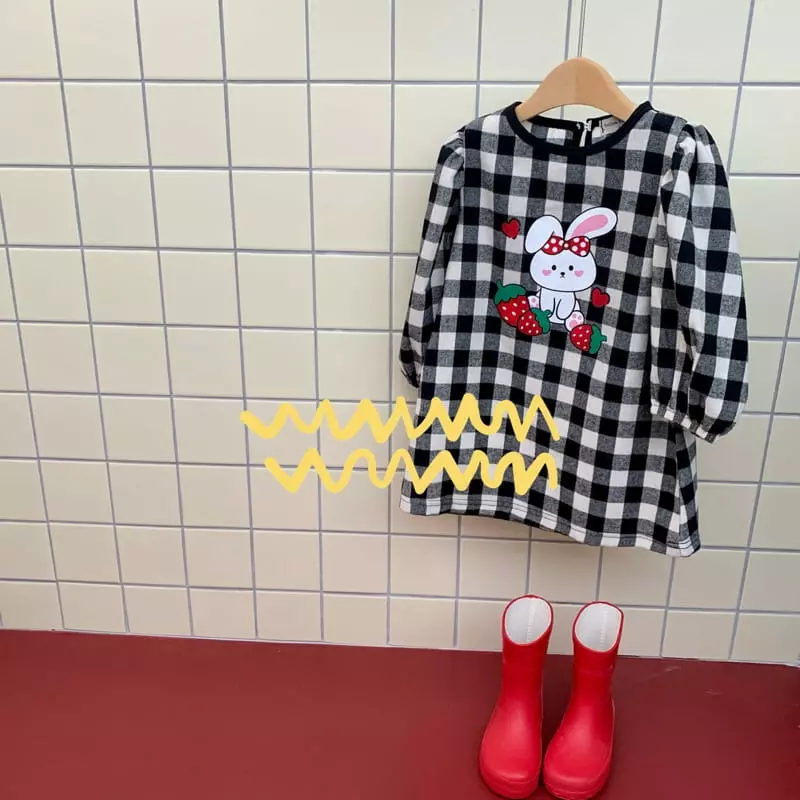 Yellow Factory - Korean Children Fashion - #minifashionista - Friends One-piece - 2