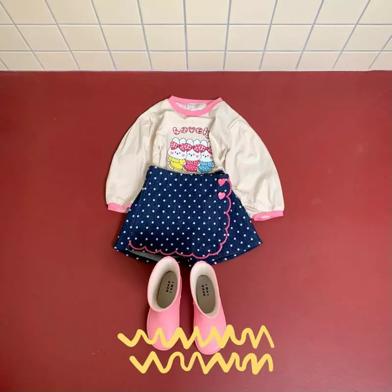 Yellow Factory - Korean Children Fashion - #todddlerfashion - Lovely Tee - 8