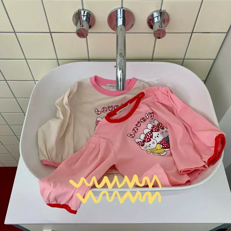 Yellow Factory - Korean Children Fashion - #toddlerclothing - Lovely Tee - 9